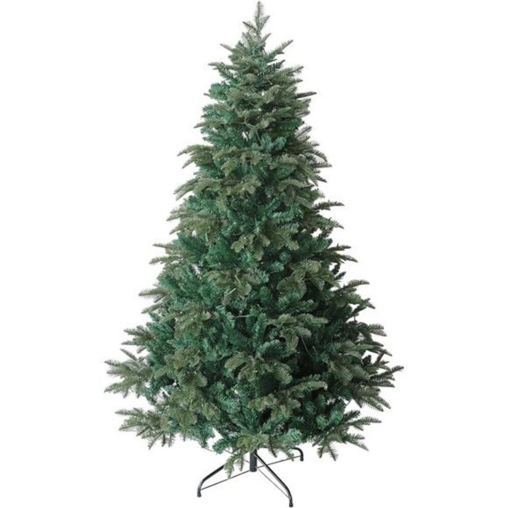 Pre-lit Artificial Christmas Tree 6Ft, Luxury Full Xmas Tree with 300 LED